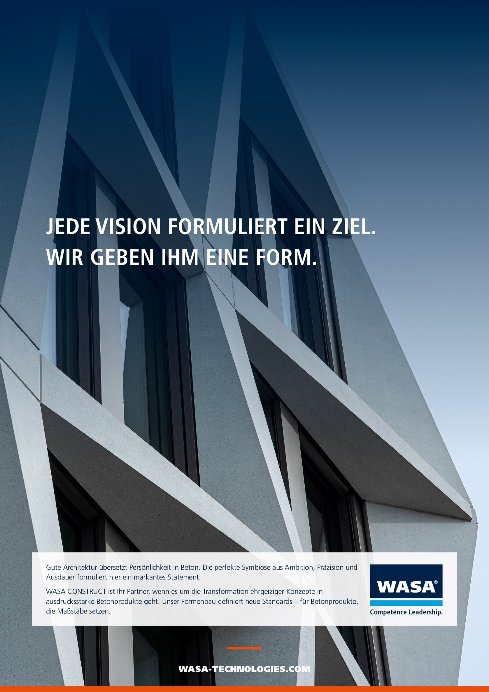 WASA PRECAST-Anzeige 22/23